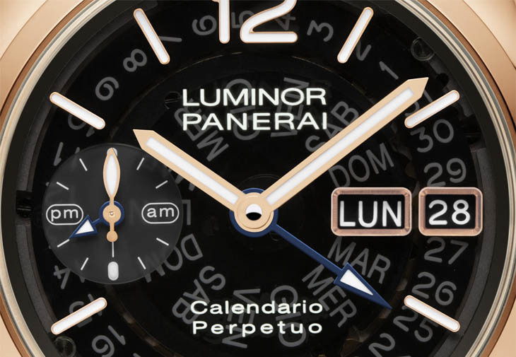 沛納海Luminor Goldtech Calendario Perpetuo