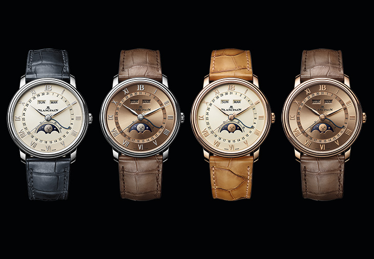 BLANCPAIN寶珀Villeret全日曆月相腕錶