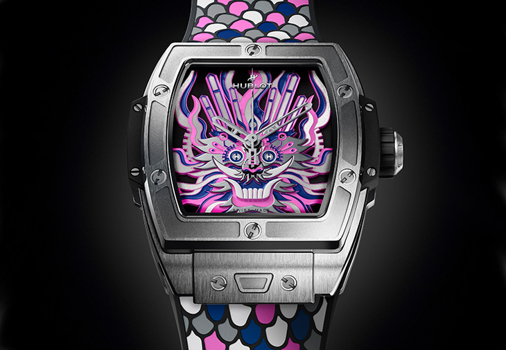宇舶HUBLOT Spirit of Big Bang鈦金腕錶龍年限量款