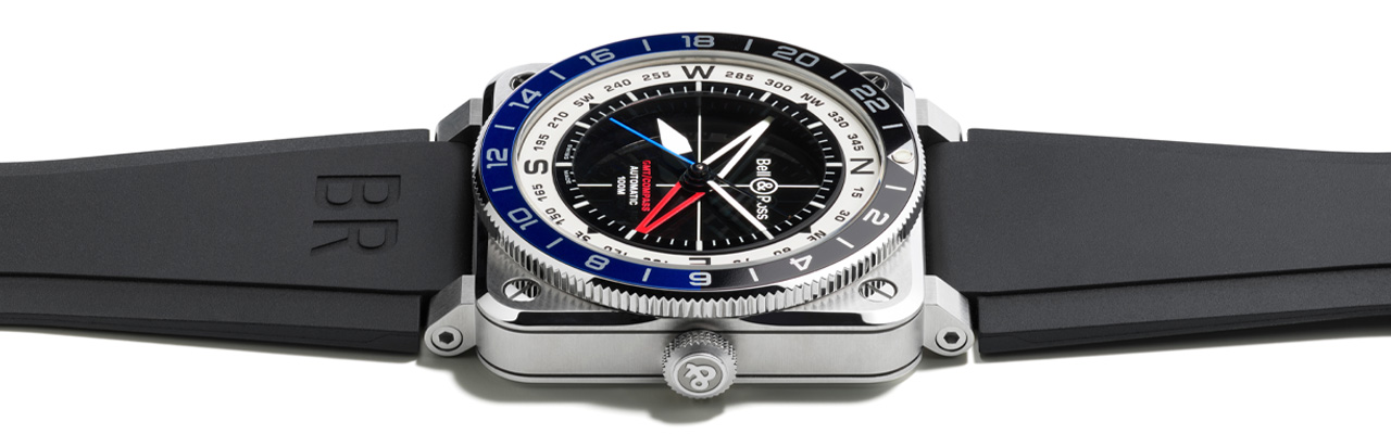 BELL & ROSS柏萊士BR-03 GMT Compass腕錶