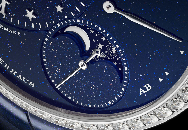 A. Lange & Söhne朗格「時間的禮讚」 Little Lange 1 Moon Phase