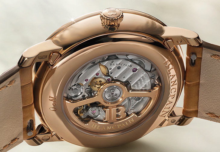 BLANCPAIN寶珀Villeret全日曆月相腕錶