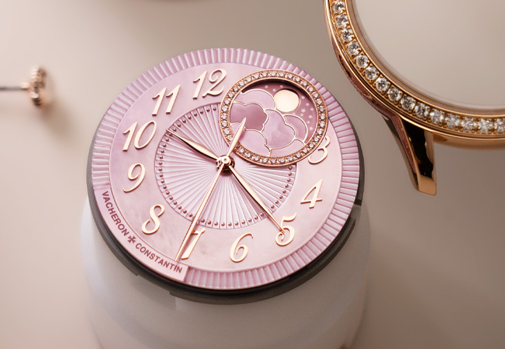 VACHERON CONSTANTIN江詩丹頓Égérie月相spring Blossom限量腕錶