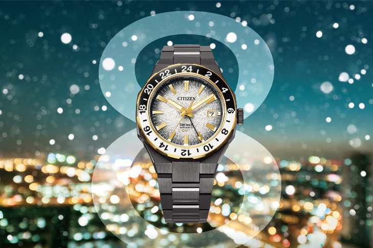 以黑金色調迎接聖誕／CITIZEN Series 8、Aqualand限量腕錶