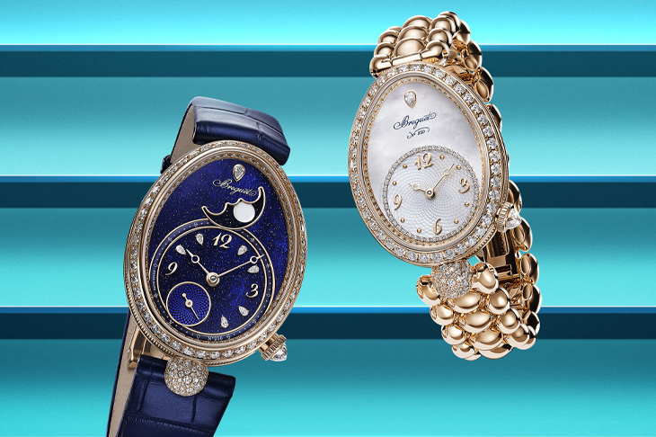 寶璣250週年第六款   Reine de Naples 9935月相及8925自動腕錶