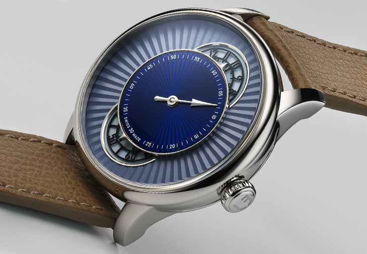 LOUIS ERARD Le Régulateur Esprit Flinquéé三針一線腕錶