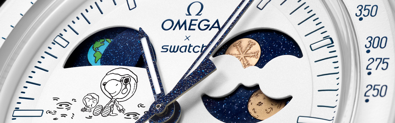 SWATCH × OMEGA Bioceramic MoonSwatch Mission To Earthphase MoonSwatch「Cold Moon」