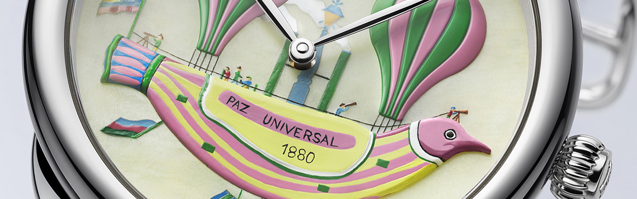 愛馬仕ARCEAU Les folies du ciel工藝腕錶