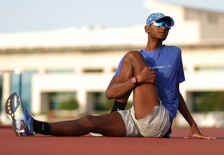 卡達跳高選手Mutaz Essa Barshim