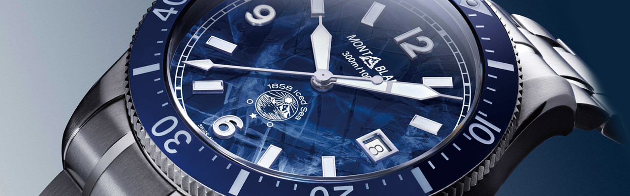 萬寶龍1858系列Iced Sea自動潛水腕錶