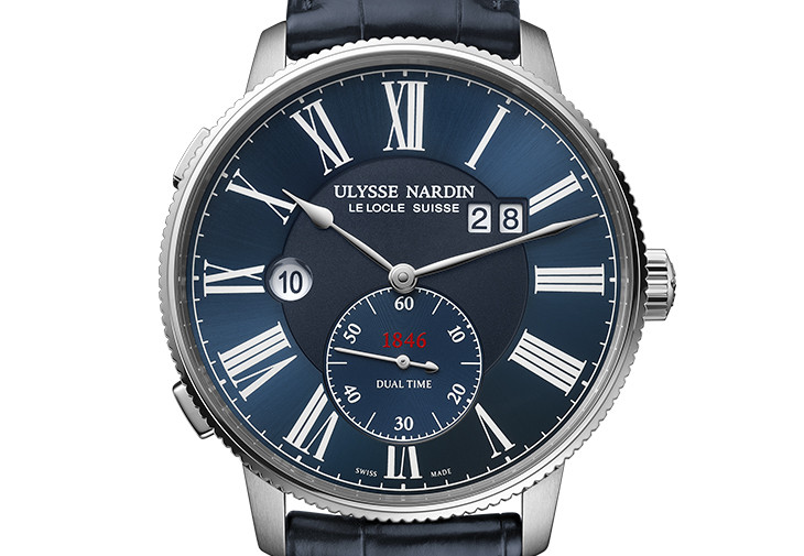 雅典航海系列領航者雙時區腕錶