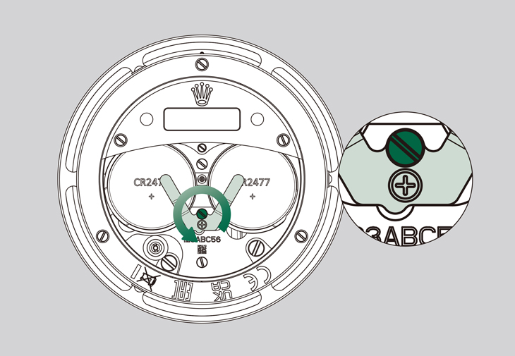 勞力士ROLEX潛航者型桌鐘Ref. 909010LN