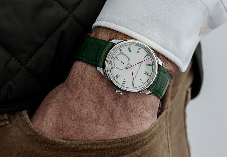 MORITZ GROSSMANN 200週年特別版TEFNUT Silver-Plated by Friction腕錶