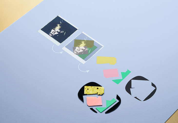 PIAGET伯爵錶Andy Warhol 18K黃金彩色寶石面盤自動上鍊腕錶