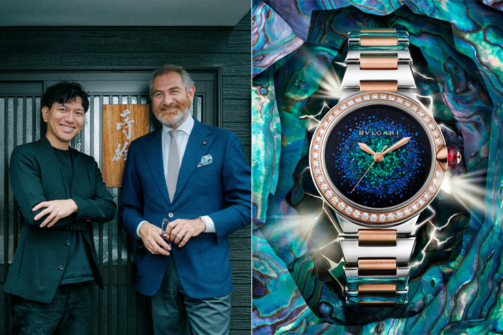 漆藝大師淺井康宏手工打造面盤／寶格麗Lvcea Notte di Luce