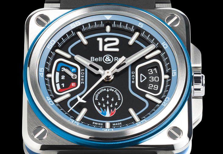 BELL & ROSS柏萊士BR-X3 Patrouille de France限量腕錶