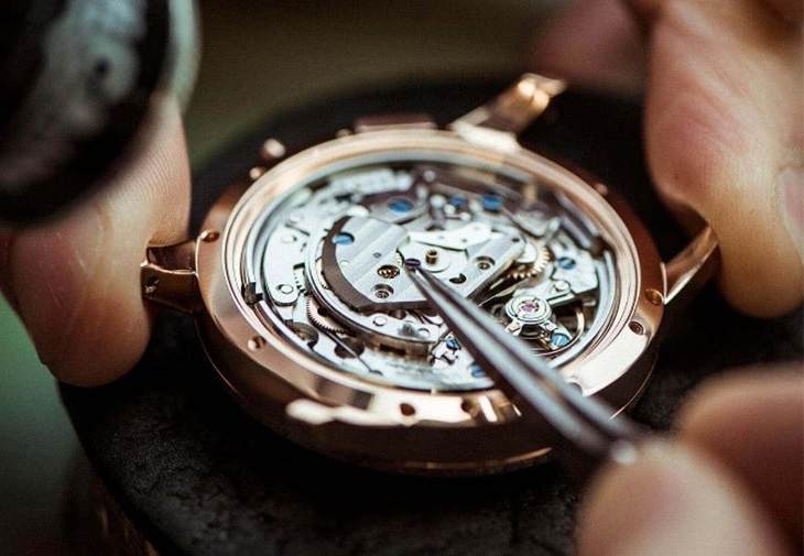 窩路堅VULCAIN Monopusher Chronograph單按紐計時碼錶