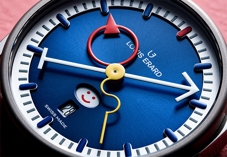 LOUIS ERARD Smile-Day Blue腕錶