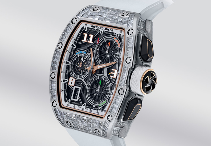 RICHARD MILLE RM 72-01飛返計時碼錶