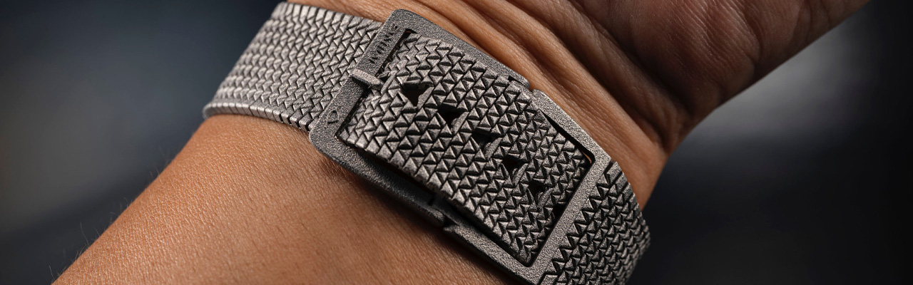 MING Polymesh 3D列印鈦金屬錶帶