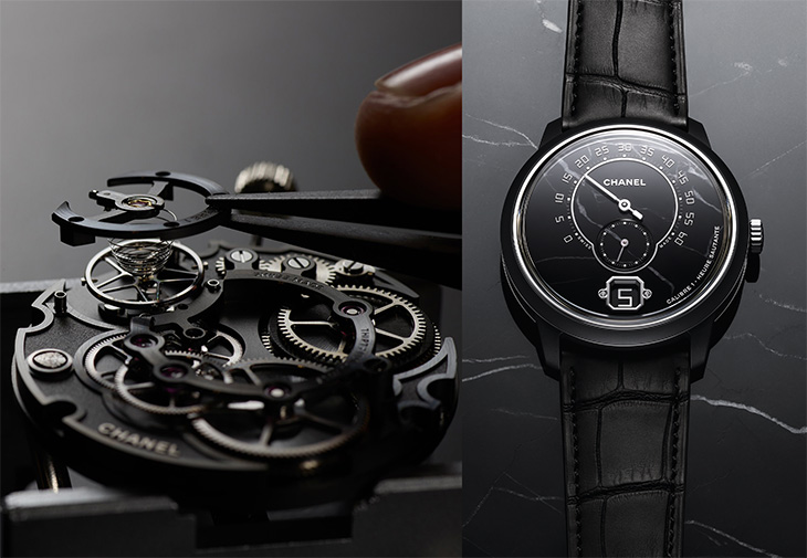 MONSIEUR  CHANEL 香奈兒 複雜功能 跳時 逆跳