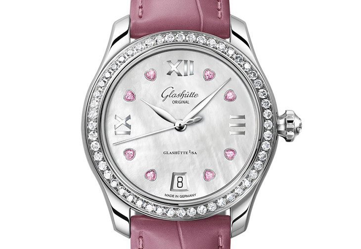 格拉蘇蒂原創Lady Serenade小夜曲女士腕錶–2022年情人節限量版