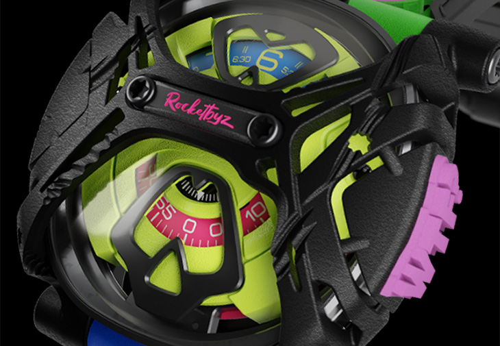 SEVENFRIDAY x Rocketbyz聯名款腕錶