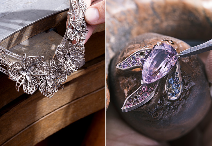 CHAUMET「Jewels by Nature」珠寶系列Fairy Iris 仙女鳶尾