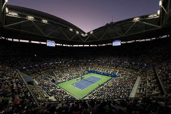 美國網球公開賽夜場50週年 與勞力士一起見證榮耀
