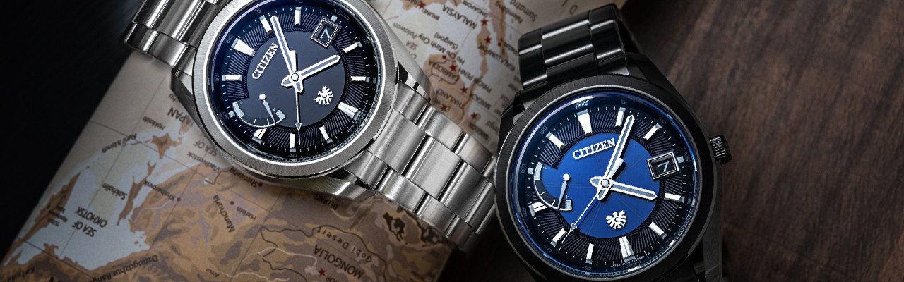 The CITIZEN光動能高精準萬年曆腕錶