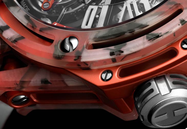 HUBLOT宇舶Big Bang陀飛輪喬科維奇Goat紅土款