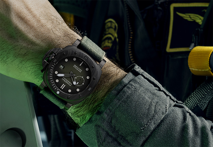 PANERAI沛納海Submersible Marina Militare腕錶