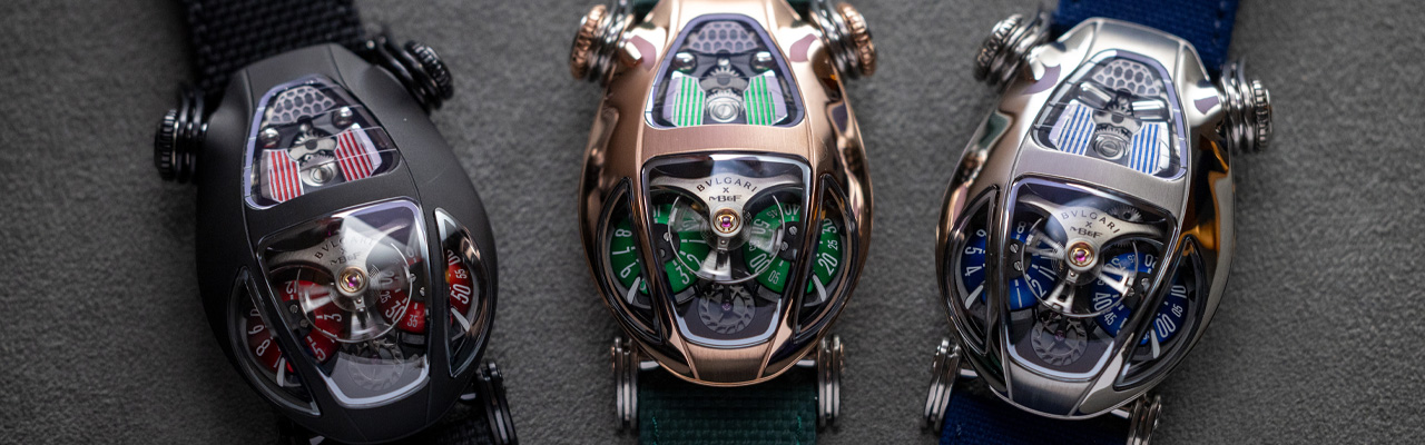 MB&F x BVLGARI Serpenti聯名限量版腕錶