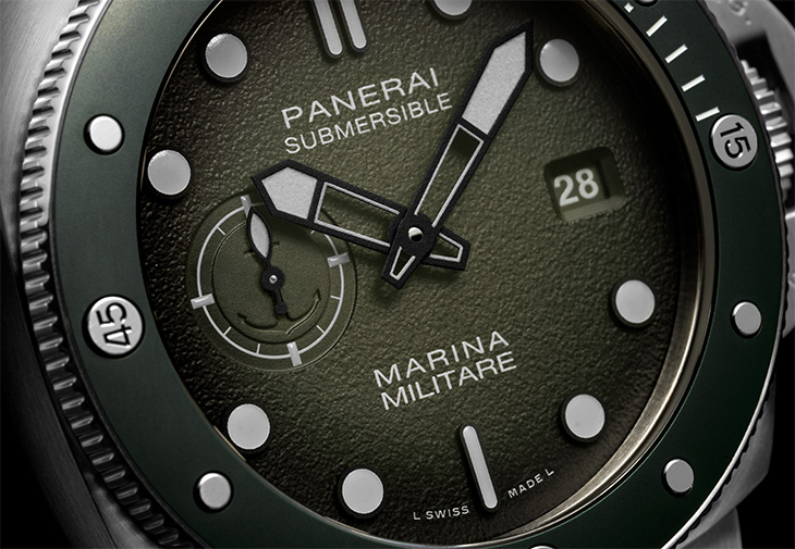 PANERAI沛納海Submersible Marina Militare腕錶