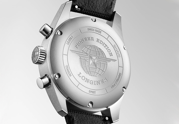 浪琴表LONGINES Spirit先行者系列Pioneer Edition鈦金屬計時腕錶