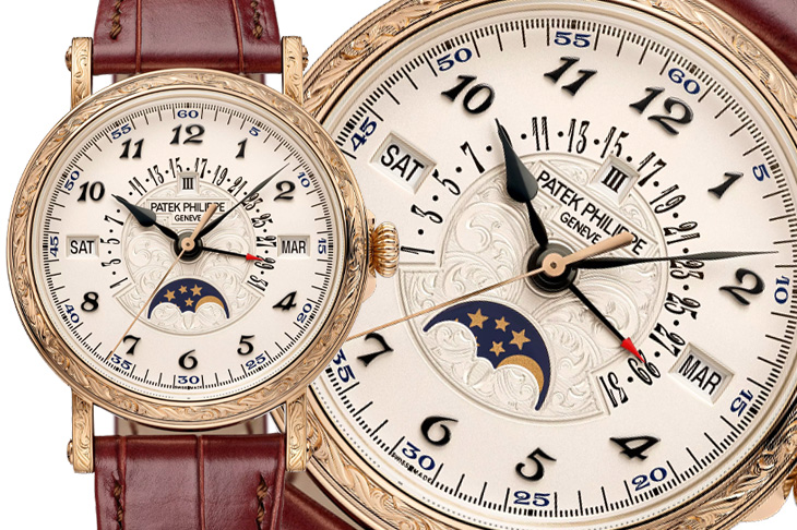 珍稀藝術萬年曆／百達翡麗5160/500R-001逆跳萬年曆