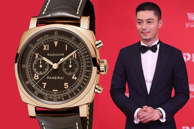 霍建華佩戴沛納海腕錶 亮相第20屆上海國際電影節