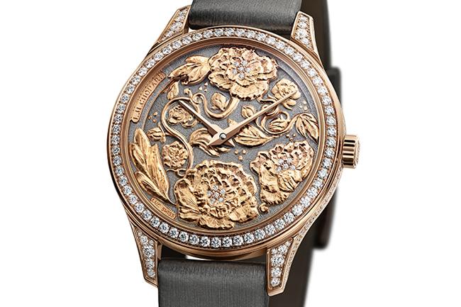 重現傳統陽刻工藝 CHOPARD L.U.C XP Esprit de Fleurier Peony
