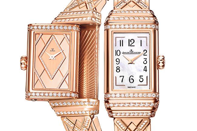 為裝飾藝術賦予柔美的女性魅力　積家Reverso One Duetto Jewelry腕錶