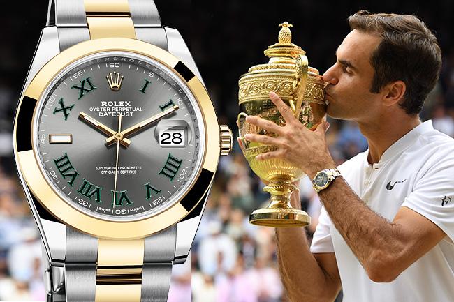 費爸今年二度奪下網球大滿貫王位　勞力士呈現Datejust41腕錶