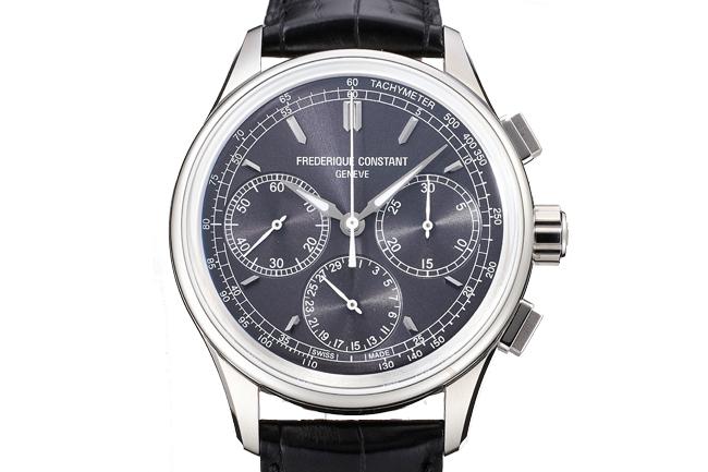 首枚自製飛返計時 康斯登FREDERIQUE CONSTANT FC-760飛返計時碼錶 