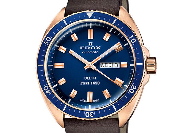搶救世界僅存沈船遺跡EDOX Delfin Fleet 1650限量紀念腕錶- 城邦