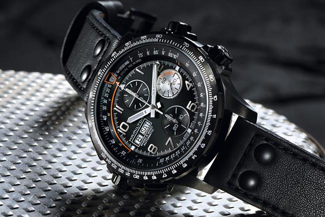 美式飛行風　漢米爾頓Khaki Aviation X-Wind系列腕錶