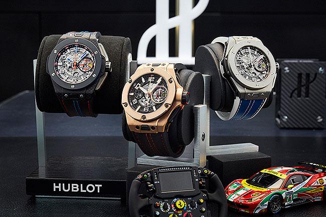 超跑入魂　宇舶法拉利計時碼錶