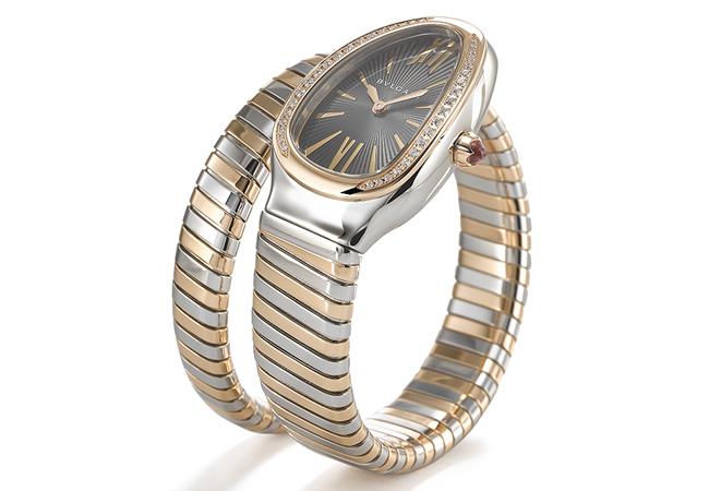 腕間的蛇形姿態 寶格麗BVLGARI Serpenti Tubogas