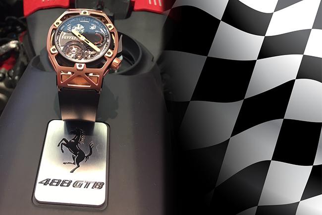 一齊來飆速　三款賽車靈感計時碼錶