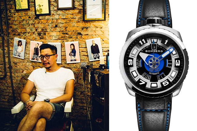 攜手BOMBERG演繹時尚態度　BIBA Salon造型師Jimmy Chou