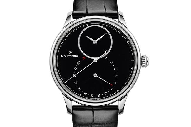 比石英表還厲害的跳秒 JAQUET DROZ Grande Seconde Deadbeat大秒針跳秒腕錶