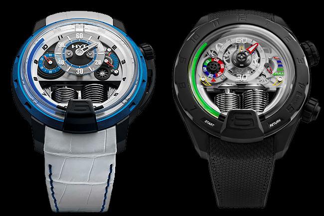 聯手非凡運動員　HYT H1與H4限量版腕錶