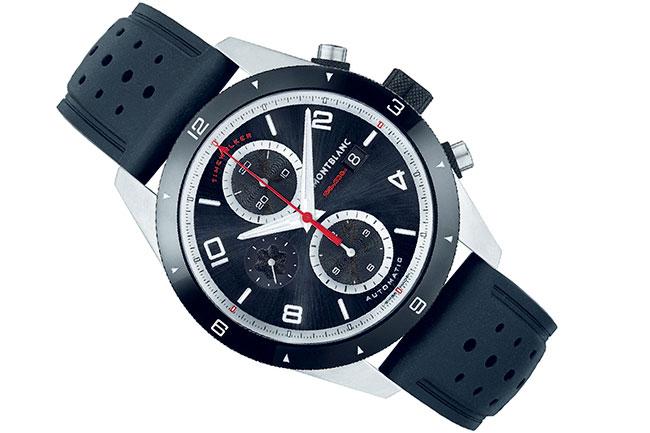 以賽車為靈感 萬寶龍時光行者自動計時腕錶